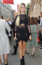 NINA NESBITT at Julien Macdonald Fashion Show in London