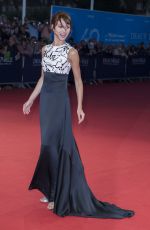 OLGA KURYLENKO at The November Man Premiere at 40th Deauville American Film Festival in France