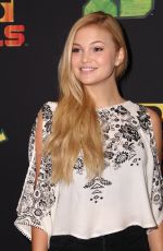 OLIVIA HOLT at Star Wars Rebels Premiere in Century City