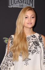 OLIVIA HOLT at Star Wars Rebels Premiere in Century City