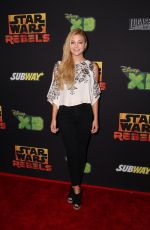 OLIVIA HOLT at Star Wars Rebels Premiere in Century City