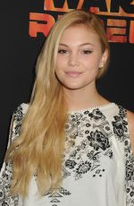 OLIVIA HOLT at Star Wars Rebels Premiere in Century City