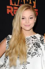 OLIVIA HOLT at Star Wars Rebels Premiere in Century City