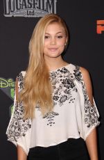 OLIVIA HOLT at Star Wars Rebels Premiere in Century City