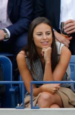 OLIVIA MUNN at Moet & Chandon Suite at US Open in New York