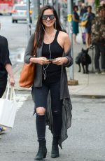OLIVIA MUNN Out and About in New York 0909