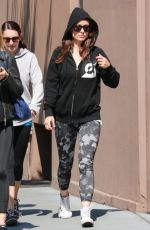 OLIVIA WILDE Heading to a Gym in New York