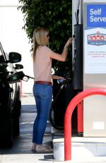 PAIGE BUTCHER at a Gas Station in Los Angeles