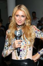 PARIS HILTON at The Blonds Fashion Show in New York