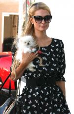PARIS HILTON Out and About in West Hollywood