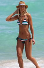PETRA BENOVA in Bikini at a Beach in Miami