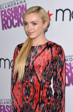 PEYTON LIST at Fashion Rocks 2014 in New York 