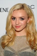 PEYTON LIST at L.A.M.B. Fashion Show in New York