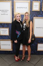 PEYTON LIST at Marchesa Voyage for Shopstyle Collection Launch in New York