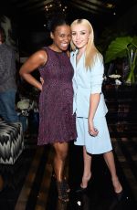 PEYTON LIST at Nanette Lapore Fashion Show in New York