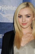 PEYTON LIST at People Stylewatch Denim Party in Los Angele