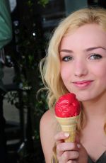 PEYTON LIST Licking an Ice Cream