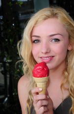 PEYTON LIST Licking an Ice Cream