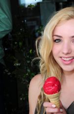 PEYTON LIST Licking an Ice Cream