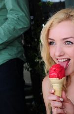 PEYTON LIST Licking an Ice Cream