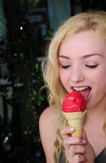 PEYTON LIST Licking an Ice Cream