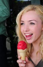 PEYTON LIST Licking an Ice Cream