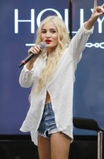 PIA MIA PEREZ Performs at Shoe Palace in Hollywood