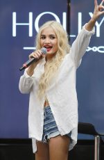 PIA MIA PEREZ Performs at Shoe Palace in Hollywood