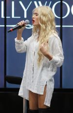 PIA MIA PEREZ Performs at Shoe Palace in Hollywood