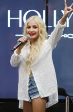 PIA MIA PEREZ Performs at Shoe Palace in Hollywood