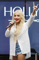 PIA MIA PEREZ Performs at Shoe Palace in Hollywood