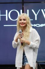 PIA MIA PEREZ Performs at Shoe Palace in Hollywood