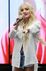 PIA MIA PEREZ Performs at Shoe Palace in Hollywood