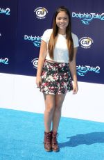 PIPER CURDA at Dolphin Tale 2 Premiere in Los Angeles