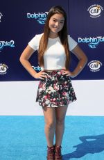 PIPER CURDA at Dolphin Tale 2 Premiere in Los Angeles