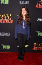 PIPER CURDA at Star Wars Rebels Premiere in Century City