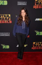 PIPER CURDA at Star Wars Rebels Premiere in Century City
