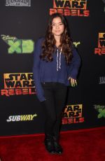 PIPER CURDA at Star Wars Rebels Premiere in Century City