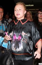 Pregnant HAYDEN PANETTIERE at LAX Airport