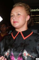Pregnant HAYDEN PANETTIERE at LAX Airport
