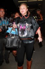 Pregnant HAYDEN PANETTIERE at LAX Airport