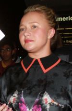 Pregnant HAYDEN PANETTIERE at LAX Airport