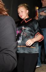 Pregnant HAYDEN PANETTIERE at LAX Airport