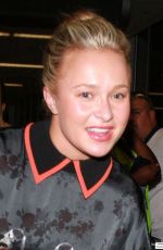 Pregnant HAYDEN PANETTIERE at LAX Airport