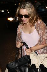 RACHEL MCADAMS Arrives at Airport in Toronto
