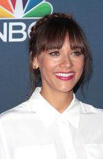 RASHIDA JONES at NBC and Vanity Fair 2014/2015 TV Season Party in West Hollywood