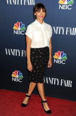 RASHIDA JONES at NBC and Vanity Fair 2014/2015 TV Season Party in West Hollywood