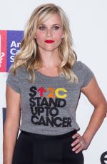 REESE WHITERSPOON at Stand Up 2 Cancer Live Benefit in Hollywood
