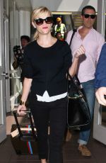 REESE WITHERSPOON Arrives at Los Angeles International Airport 0909