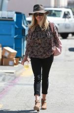 REESE WITHERSPOON Arrives at Rossano Ferretti Hairspa in Beverly Hills